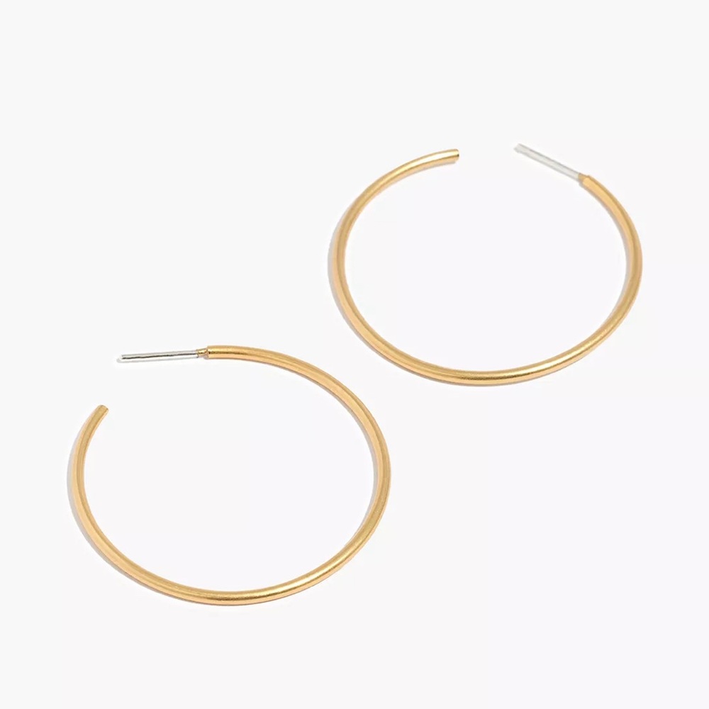 Madewell Medium Hoop Earrings